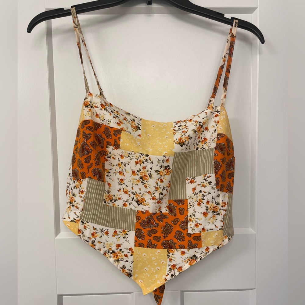A bandana tank top